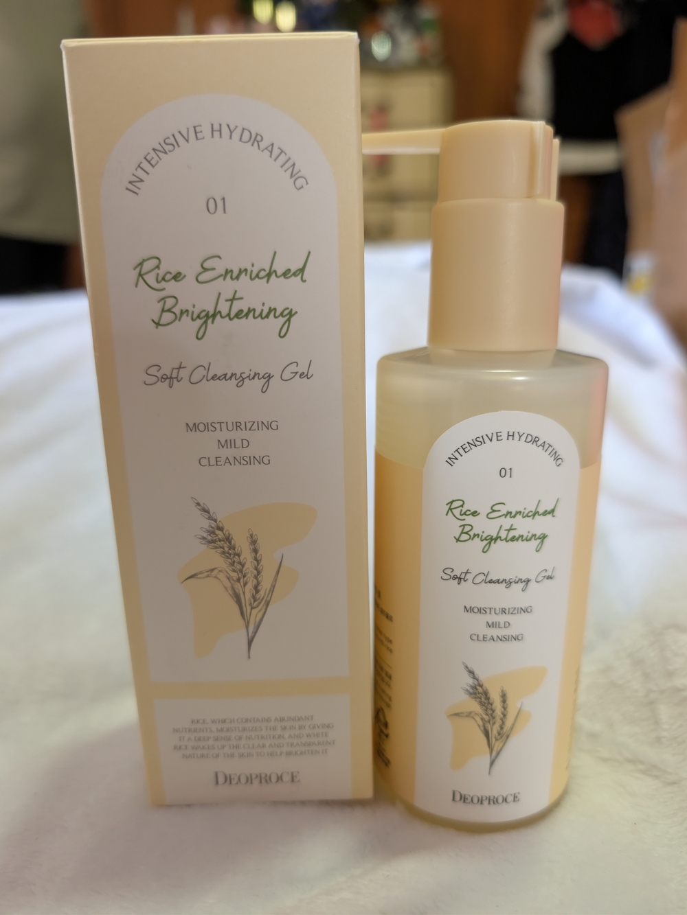 Deoproce Rice Enriched Soft Cleansing Gel